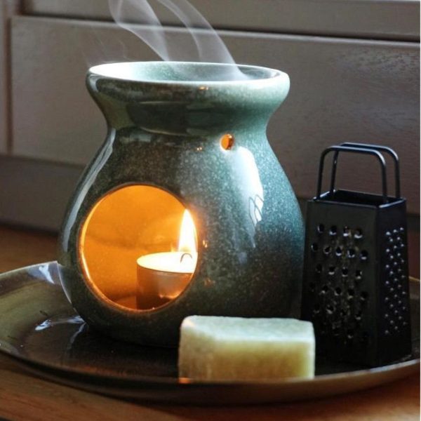 Aroma brander Groen
