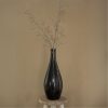 Dazzle vaas Marble zwart 35cm