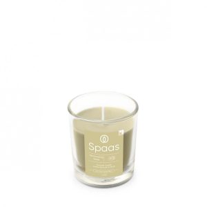 Spaas geurkaars glas Smile