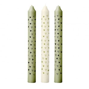 Dinerkaars Hearts groen