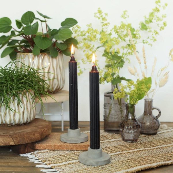 Kaars Pencil - zwart sfeer Dinerkaars Pencil zwart