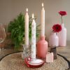 Dinerkaars Flowers roze