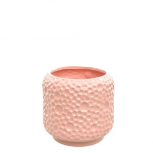 Keramische Porto bloempot roze d17cm