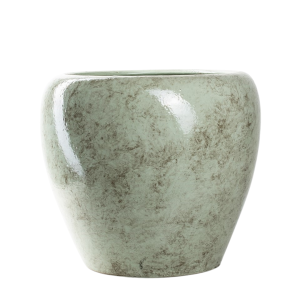 Keramische bloempot Dough groen d24cm