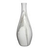 Dazzle vaas Marble wit 35cm
