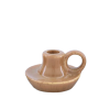 Kandelaar Earth beige d10x6.5cm