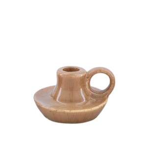Kandelaar Earth beige d10x6.5cm Kandelaar Earth beige d10x6.5cm