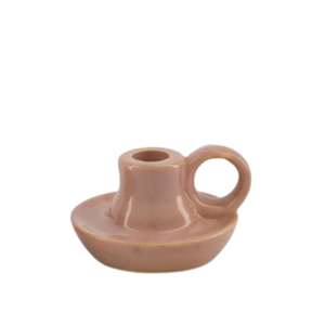 Kandelaar Earth roze d10x6.5cm Kandelaar Earth roze d10x6.5cm