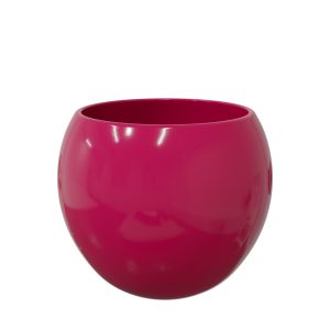 Keramiek Bolpot fuchsia d12.5:15*13cm