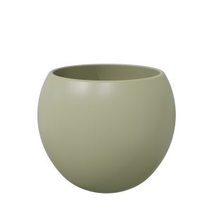 Keramiek Bolpot groen d12.5:15*13cm