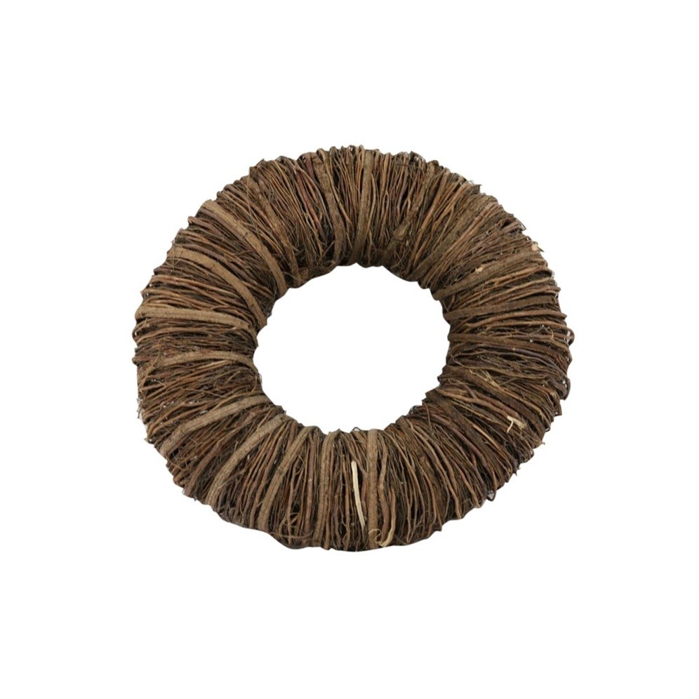 Mactan grass krans | d25cm | Naturel