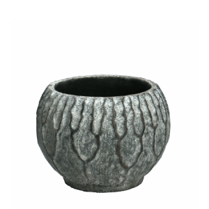 Keramiek Bowie pot | d17.5*12cm | Grijs
