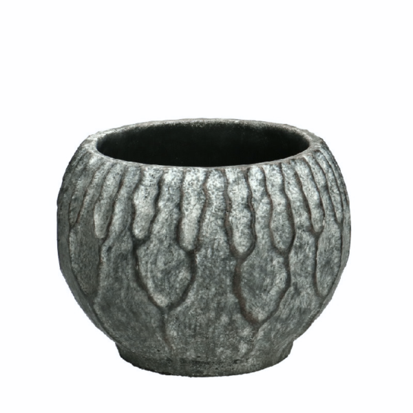 Keramiek Bowie pot | d21*15cm | Grijs