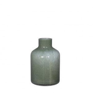 Glas Lupin vaas | d2/10x15cm | Groen
