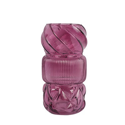 Glas Ballena vaas | d10x20cm | Paars