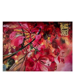 Canvas Francis schilderij | 70x50cm | Rood