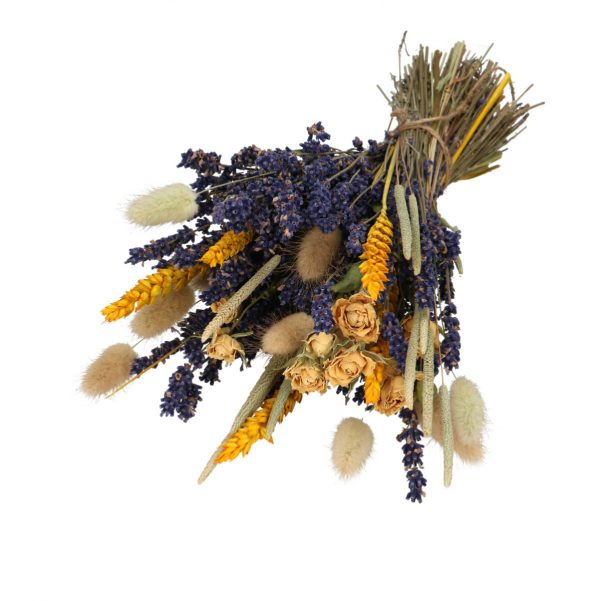 Droogbloemen Lavendel boeket | 33cm 110gr | Geel Droogbloemen Lavendel boeket | 33cm 110gr | Geel