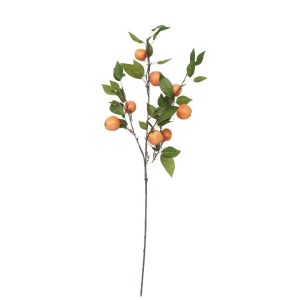 Zijden bloemen Apple Granny tak | 95cm | Oranje Zijden bloemen Apple Granny tak | 95cm | Oranje - kunstplant - kunsttak