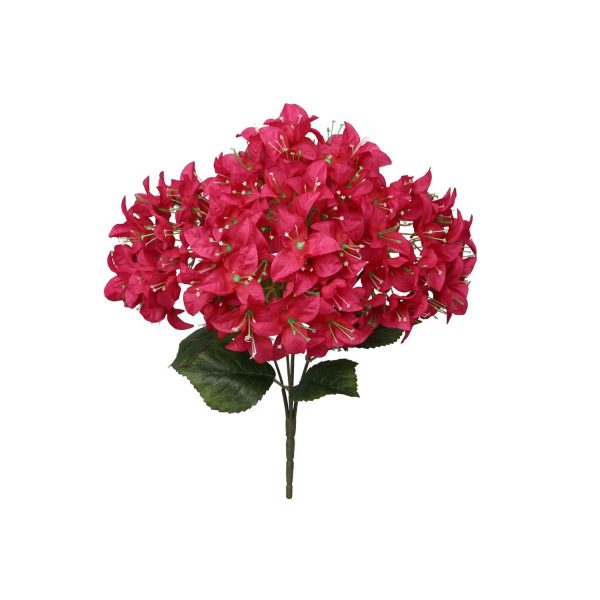 Zijden bloemen Bougainville tros tak | 46cm | Fuchsia Zijden bloemen Bougainville tros tak | 46cm | Fuchsia