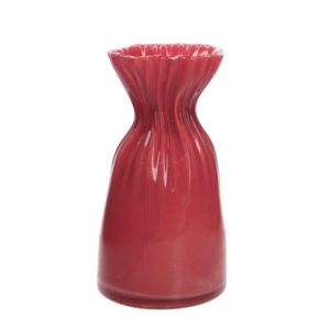 Glas Ellen vaas | d13x25cm | Bordeaux