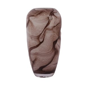Glas Vienna vaas | d15x31cm | Bruin