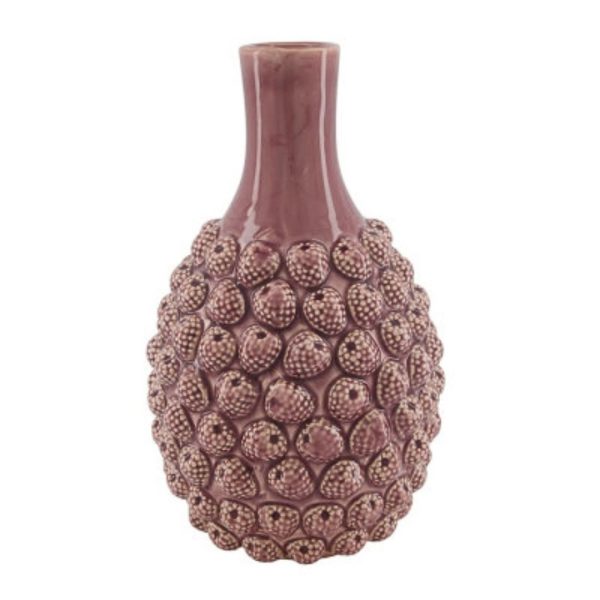 Keramiek Raspberry vaas | d21.5x35.5cm | Paars