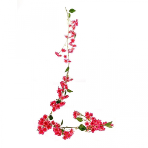 Zijden bloemen Kersenbloesem slinger _ 170cm _ Roze