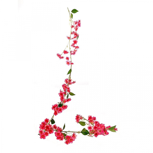 Zijden bloemen Kersenbloesem slinger _ 170cm _ Roze Zijden bloemen Kersenbloesem slinger _ 170cm _ Roze