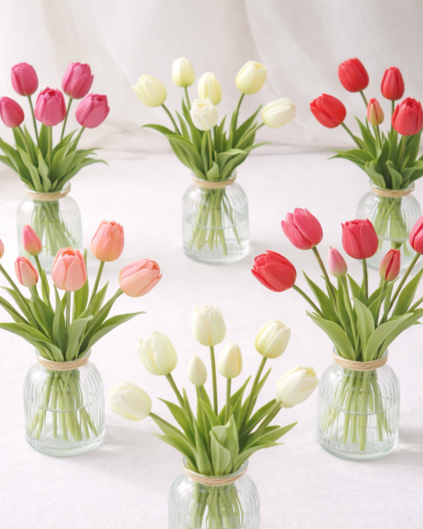 Zijden bloemen tulpen - Mix & Match