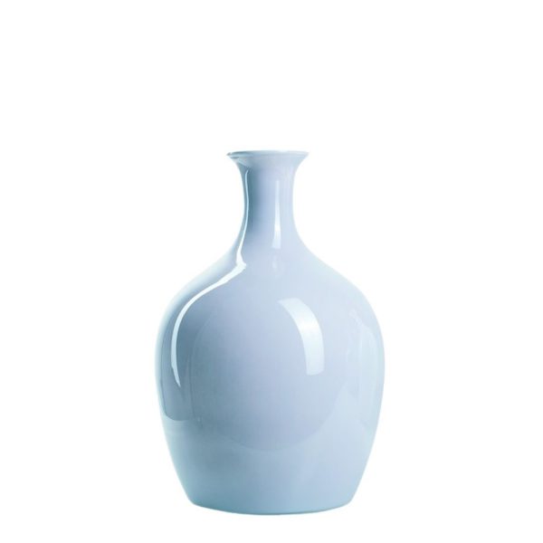Glas Tinkles flesvaas | d23x35cm | Licht blauw