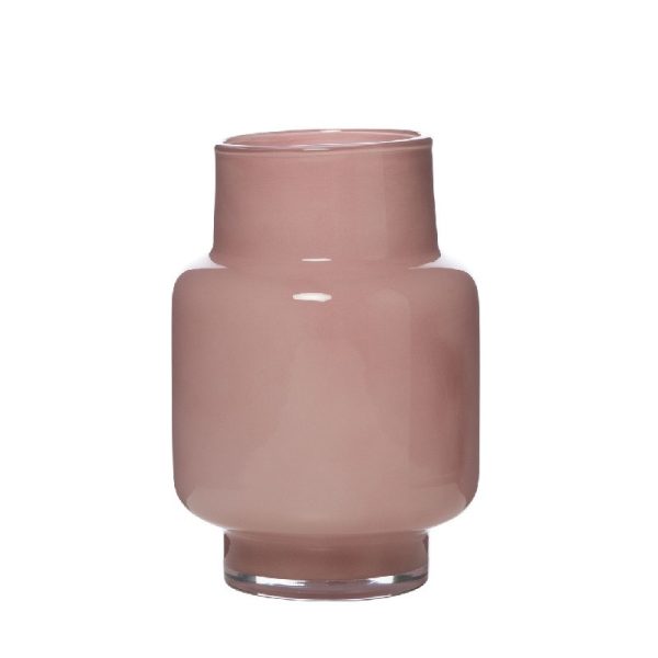 4607549_2D_0002 Glas Pien vaas | d17x25cm | Roze