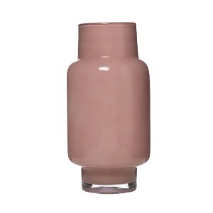 Glas Pien vaas | d20x38.5cm | Roze