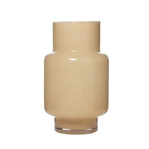 Glas Pien vaas | d19x31cm | Beige