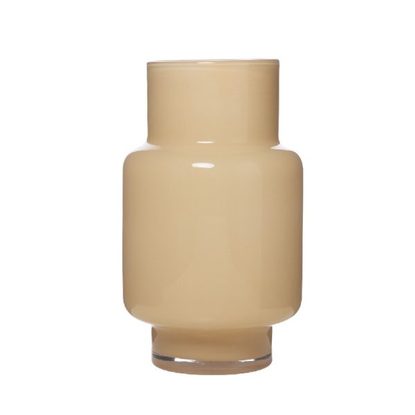 Glas Pien vaas | d19x31cm | Beige