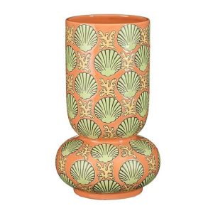 5709812_2D_0001 Keramiek Elea vaas | d19x31cm | Zalm