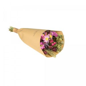 Floriëtte droogbloemen Field boeket | 35cm 75gr | Roze