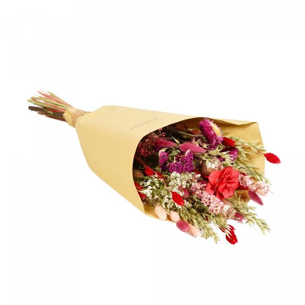 Floriëtte droogbloemen Field boeket | 50cm 100gr | Rood