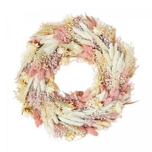 Floriëtte krans Blush | d35cm | Roze/creme