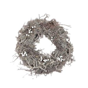 HBX Bonsai Pine krans | d30cm | WhiteWash