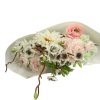 Zijden bloemen Sakura Boeket | 50cm | Wit