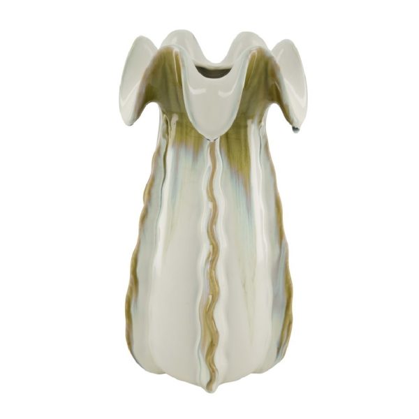 Keramiek Stromboli vaas | 21*20*38cm | Creme