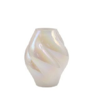4606375_2D_0003 Keramiek Arachova vaas | d16*20cm | Parelmoer