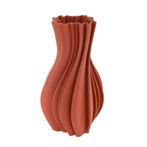 5704262_2D_0001 Keramiek 3D vaas | d22*40cm | Rood