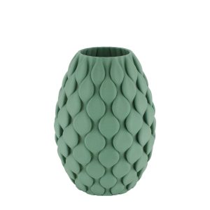 5704265_2D_0001 Keramiek 3D vaas | d18*25cm | Groen